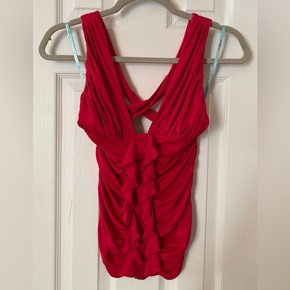 MARCIANO hot pink women’s top x-small - Picture 1 of 5